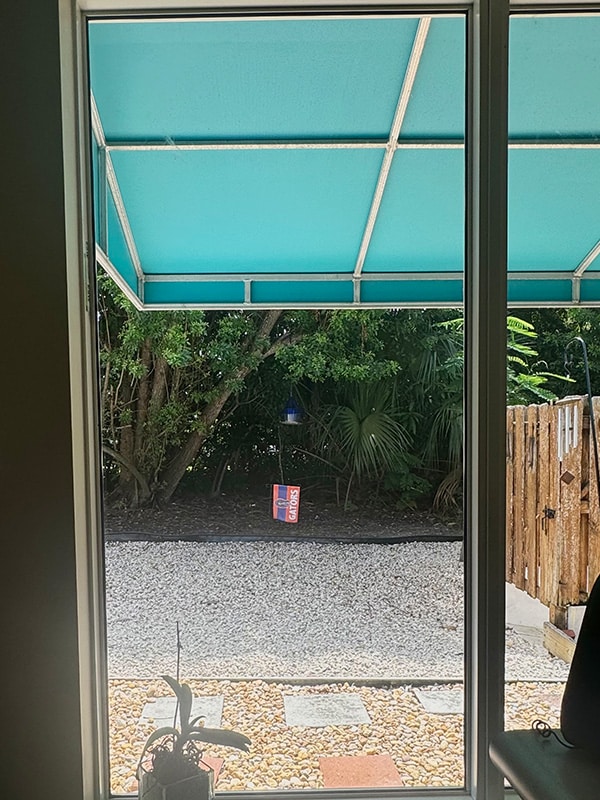 Garden build from inside